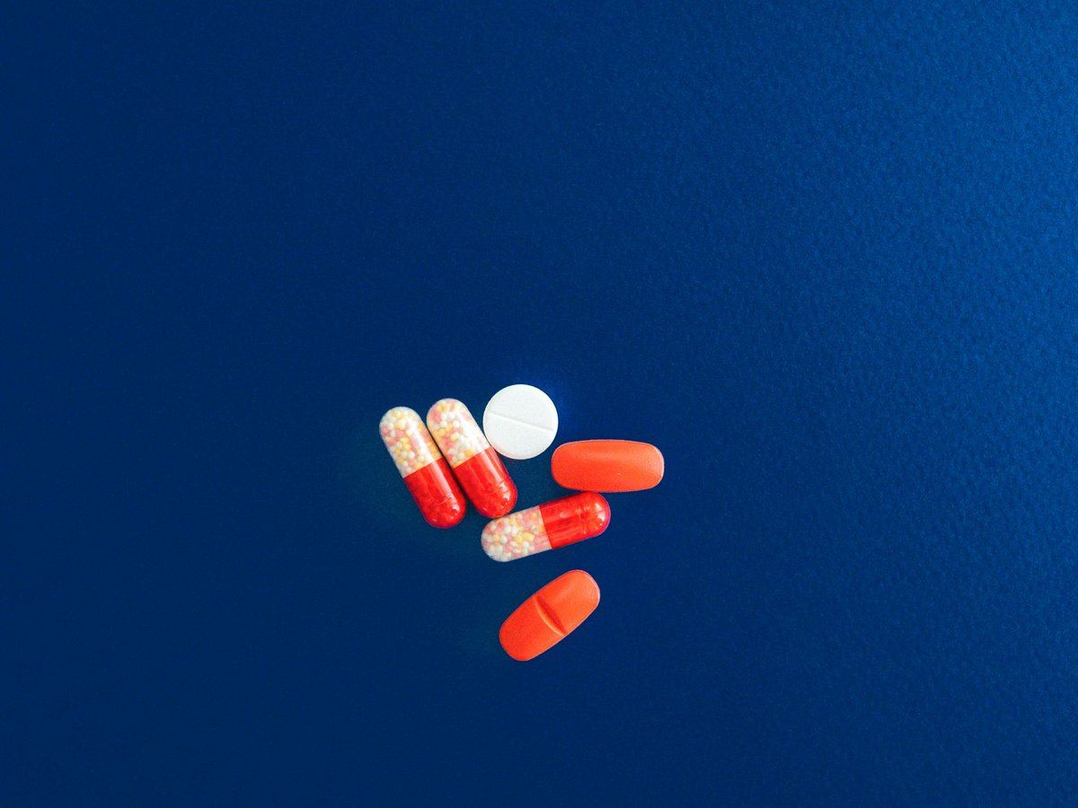 Colorful prescription capsules and tablets